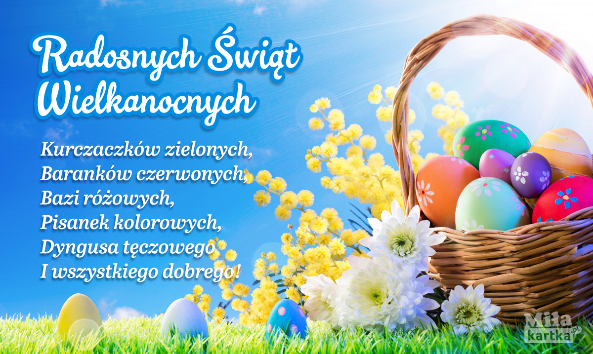 Piękne życzenia Wielkanocne!