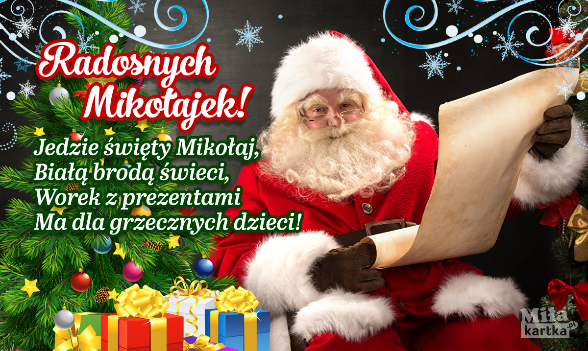 Mądry Święty Mikołaj – życzenia Mikołajkowe dla Ciebie!